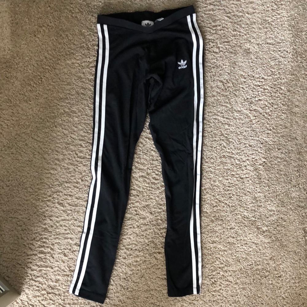 Adidas stripe leggings